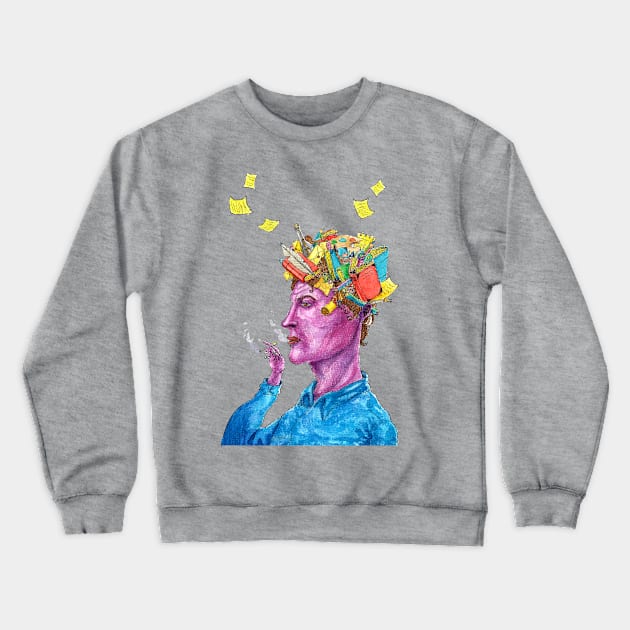 Intellectual reader Crewneck Sweatshirt by gunberk